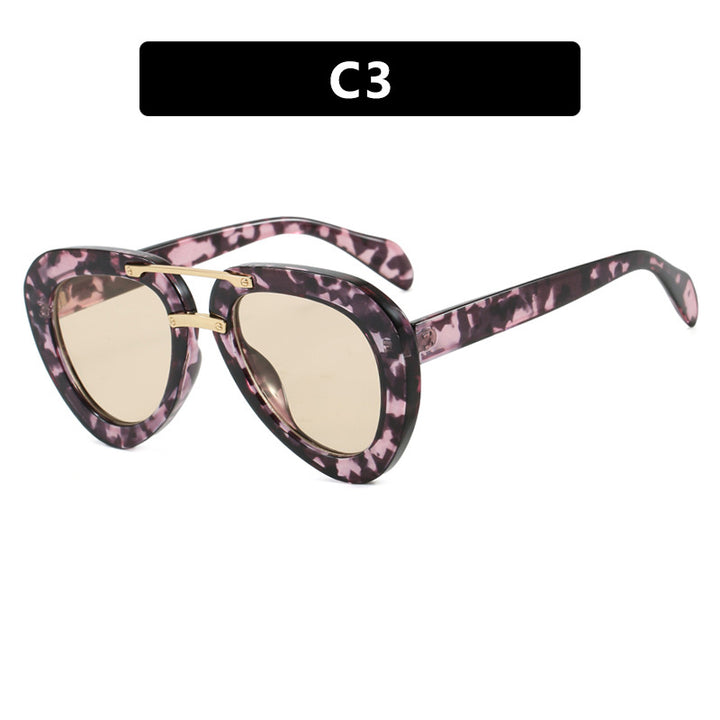 Womens extravagant sunglasses in modern heart design Stornfield