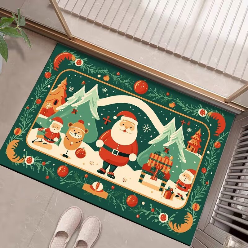 Holiday Themed Welcome Mat