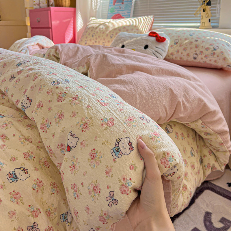 Soft Printed Bedding Set