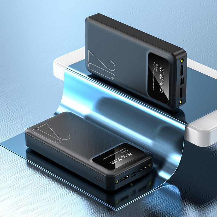 Portable power bank with intelligent energy display and quick charge function Stornfield