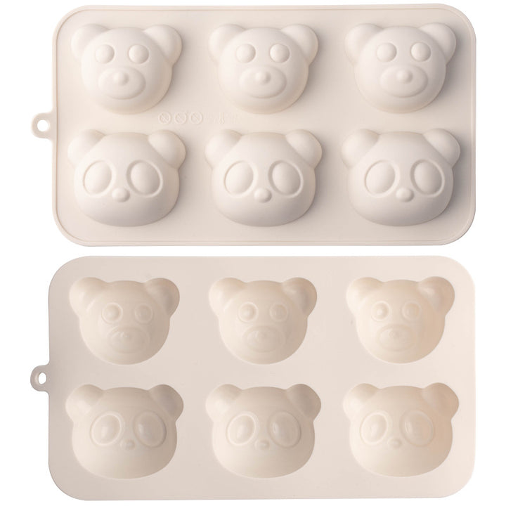 Silicone Ice Cube Mold with Cute Bear Head Design Stornfield