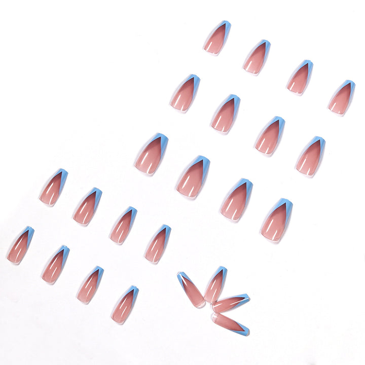 Artistic Stiletto Nails with Ombre Design Stornfield