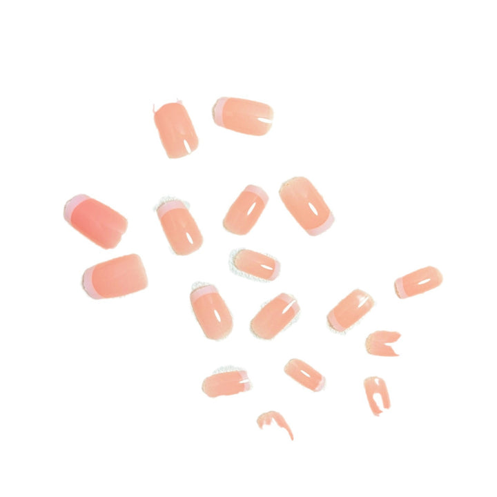 Elegant French Tip Press-On Nails Set Stornfield