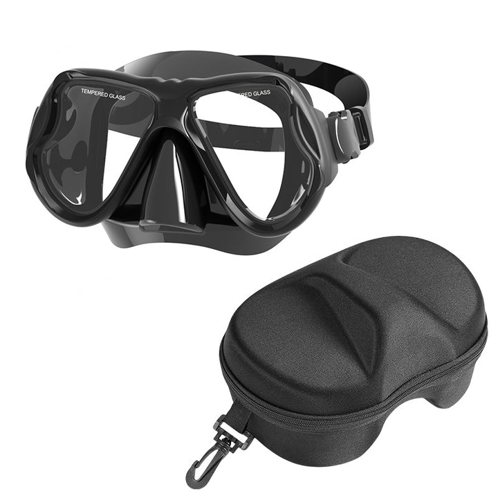 Diving mask with wide field of vision and comfortable wearing comfort Stornfield