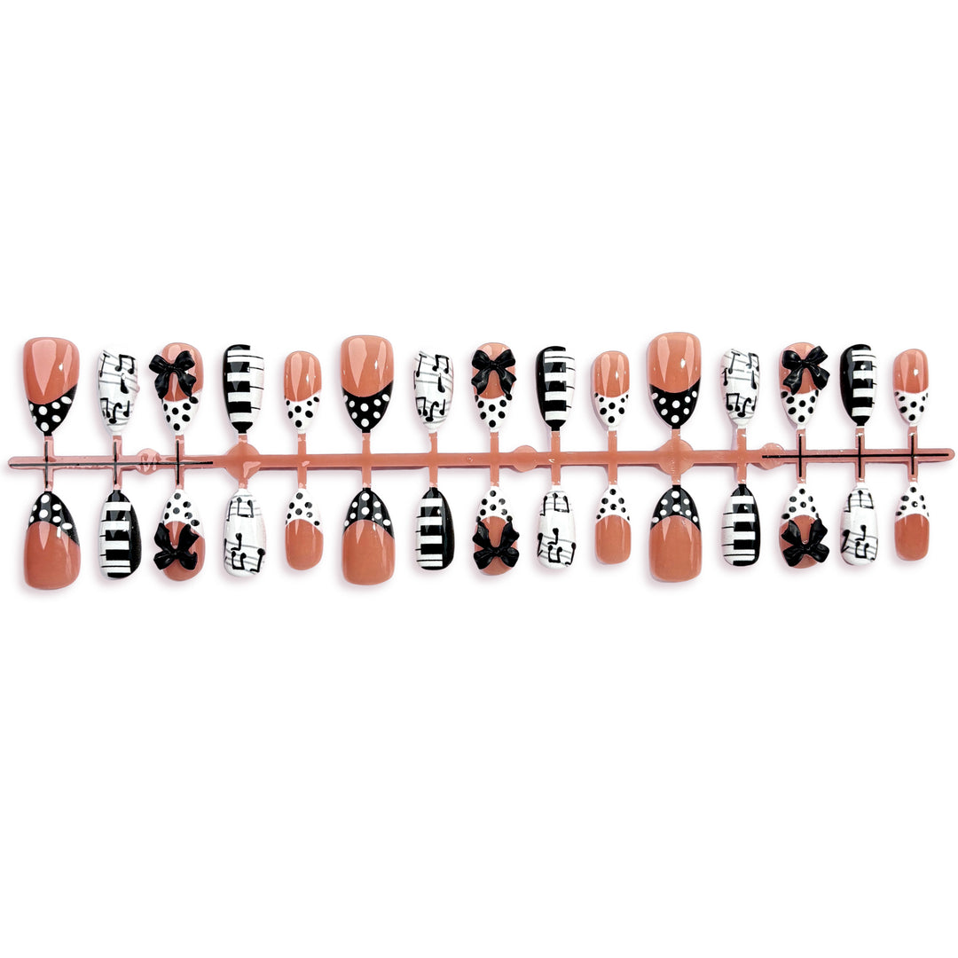 Stylish Themed Press-On Nail Set