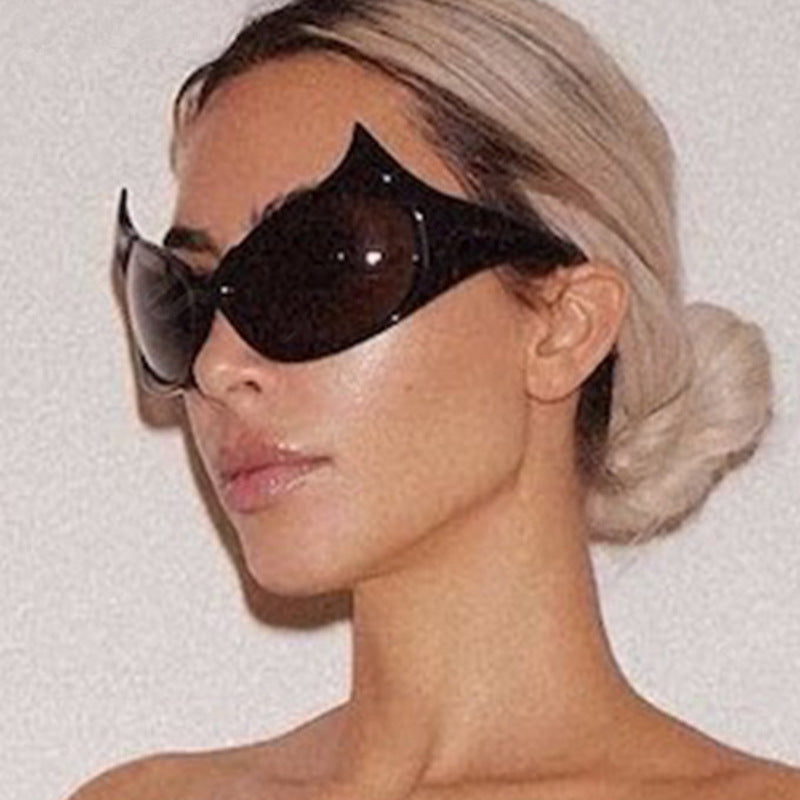 Women futuristic sunglasses with stylish design and protective UV filter Stornfield