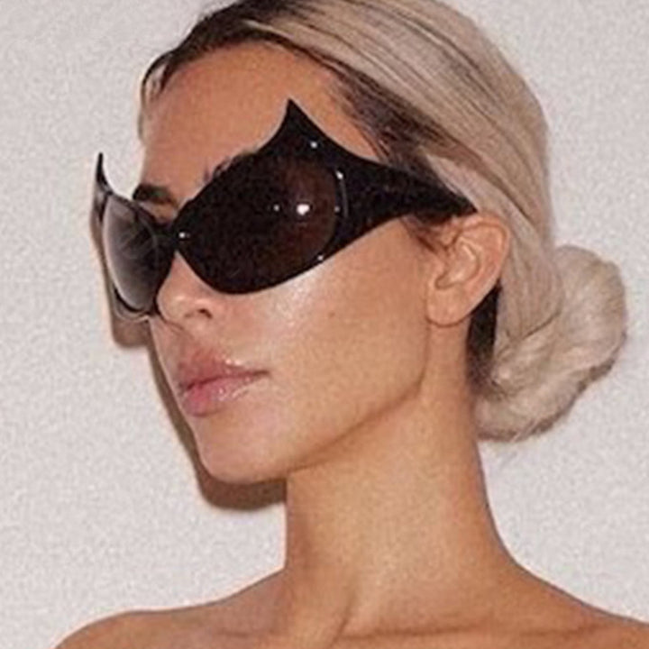 Women futuristic sunglasses with stylish design and protective UV filter Stornfield