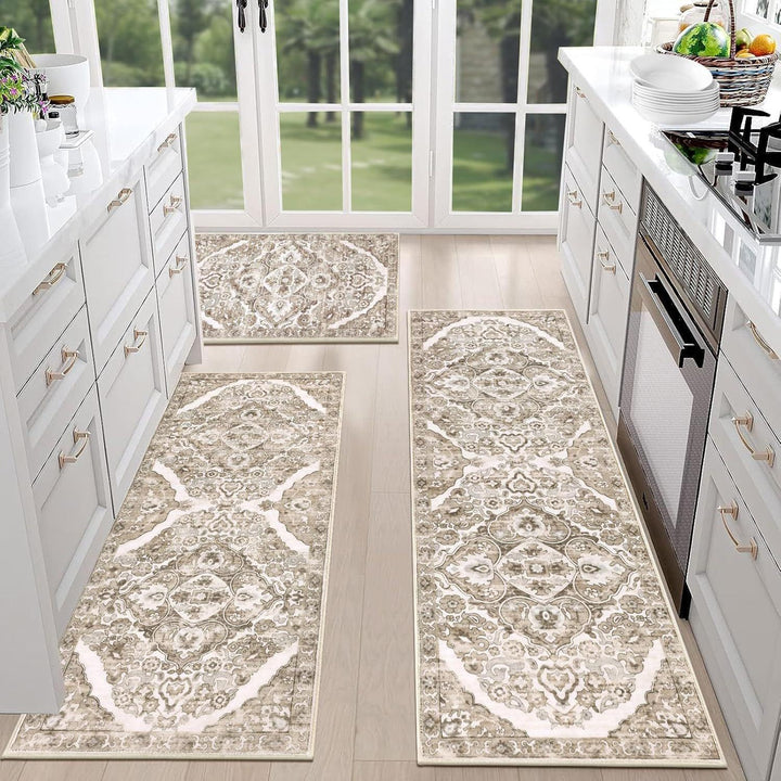 Luxurious Vintage-Inspired Kitchen Runner Mat Stornfield