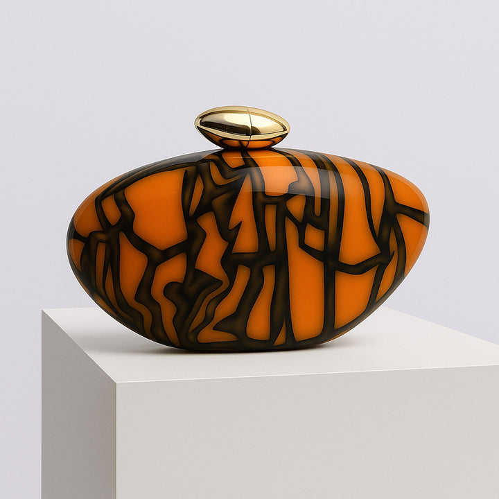 Artistic Resin Clutch