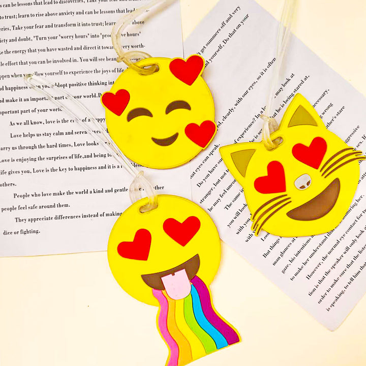 Unisex Emoji-Inspired Luggage Tag Stornfield