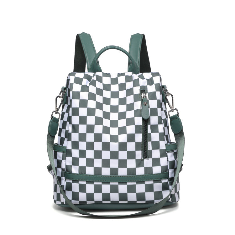 Stylish Checkered Backpack Stornfield