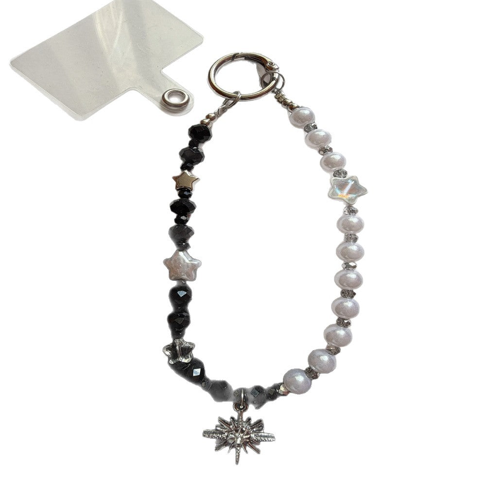 Elegant Beaded Charm Keychain Holder Stornfield