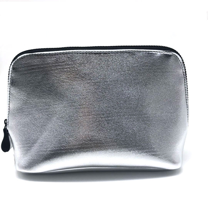 Elegant Textured Makeup Pouch