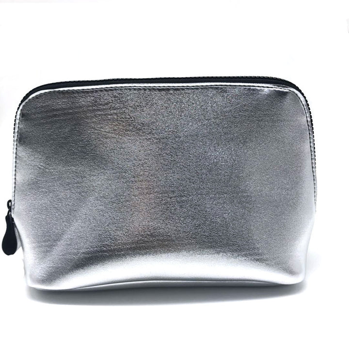 Elegant Textured Makeup Pouch