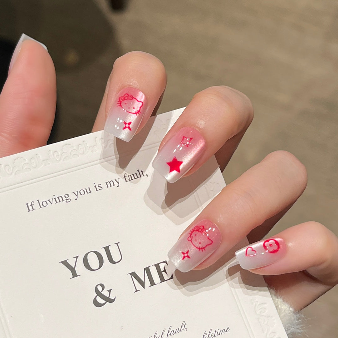 Artistic Press-On Nails Stornfield