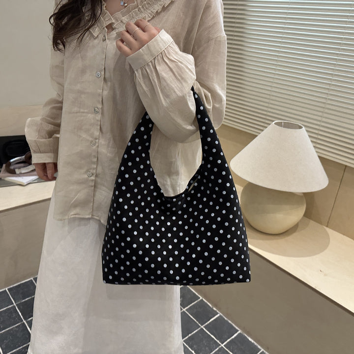 Polka Dot Hobo Bag
