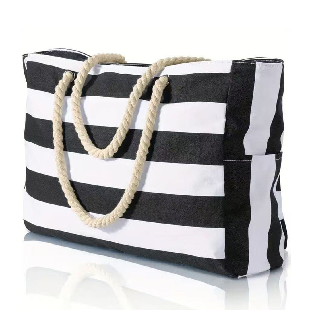 Beach bag with sturdy rope handles Stornfield