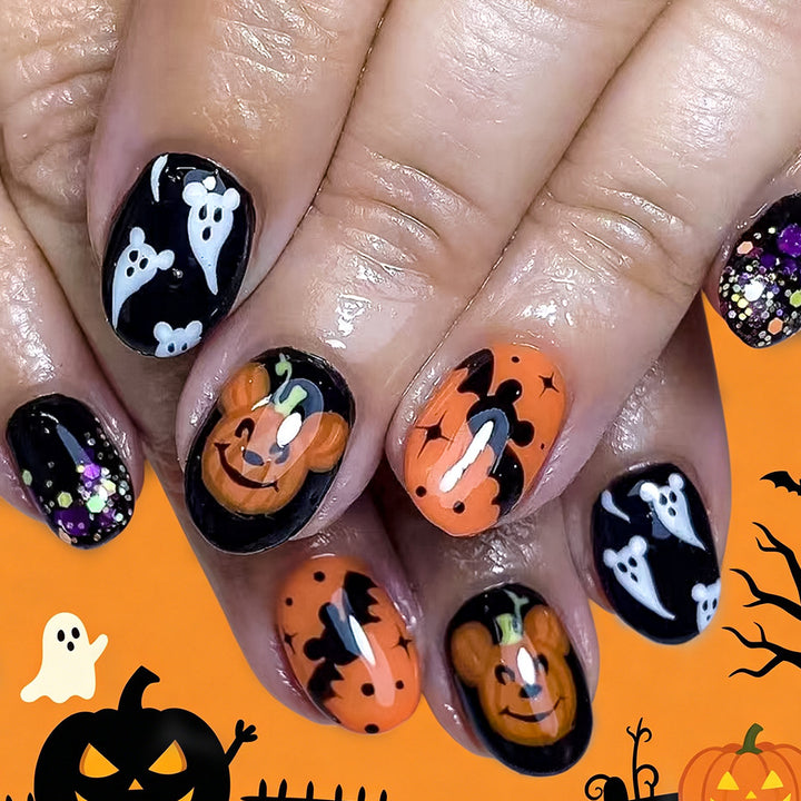 Halloween-Themed Decorative Nail Art Stornfield