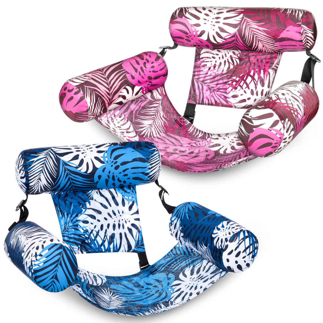 Women Portable Beach Lounge Chair with Neck Support Stornfield