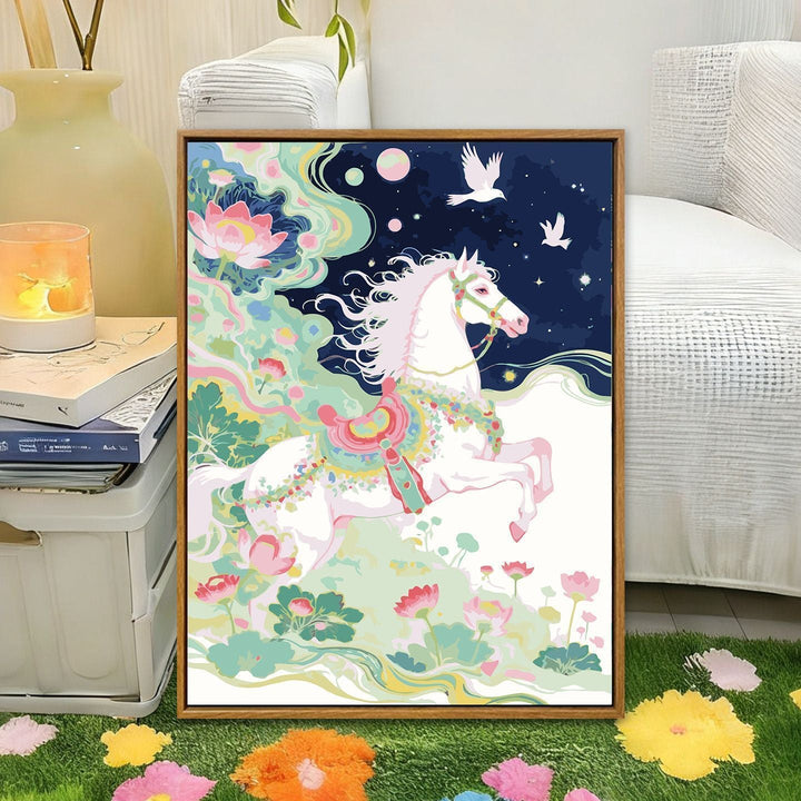 Artistic Horse Illustration Stornfield