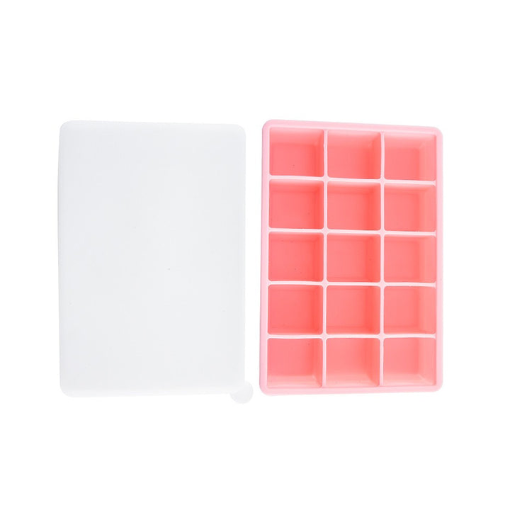 Silicone ice cube tray with practical storage box Stornfield