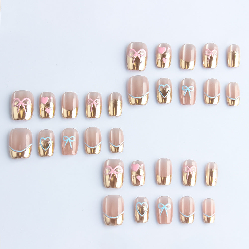 Premium Decorative Press-On Nail Art Stornfield