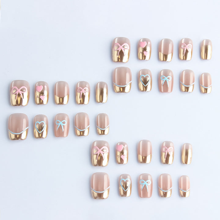 Premium Decorative Press-On Nail Art Stornfield