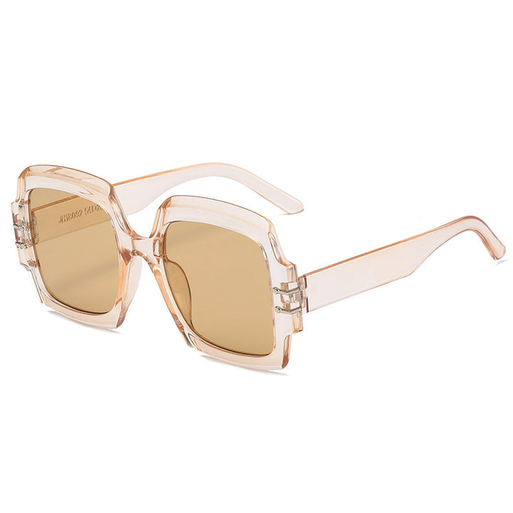 Women's Fashion Oversized Sunglasses with Animal Print Stornfield