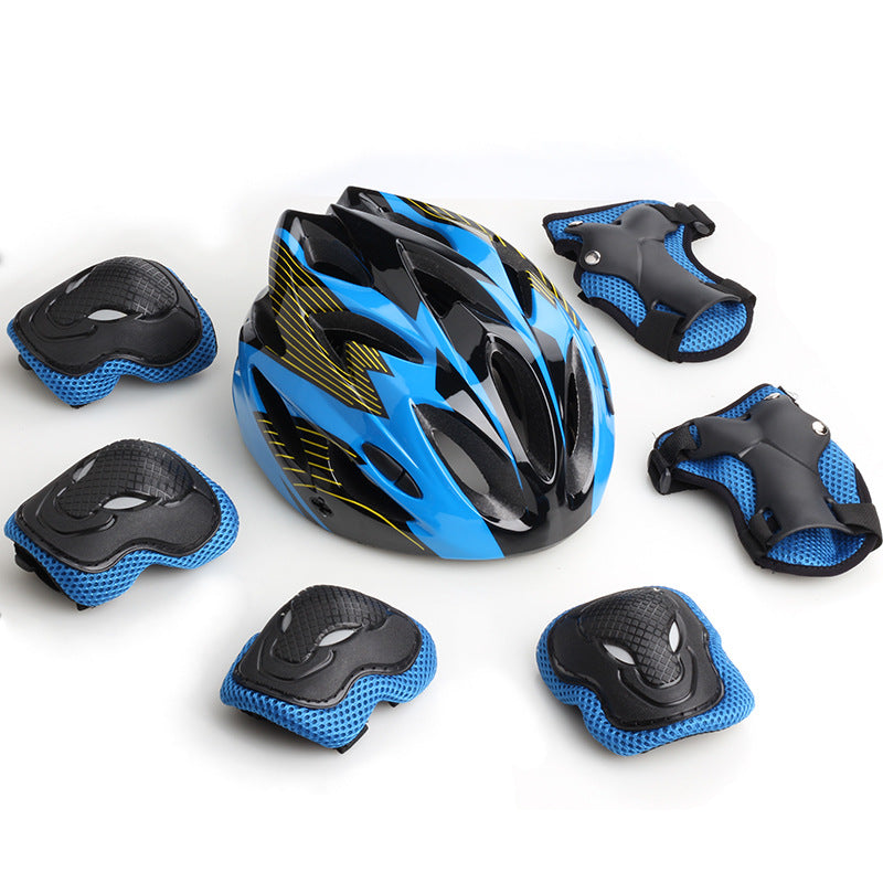 Safety Helmet and Protective Gear Set Stornfield