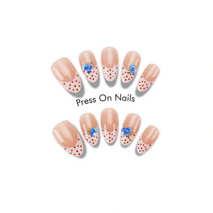 Artistic Decorated Press On Nails Stornfield