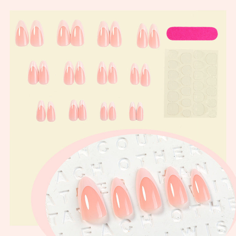 Artificial nail set with trendy, minimalist design Stornfield