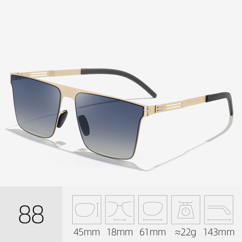 Modern Square Frame Sunglasses Stornfield