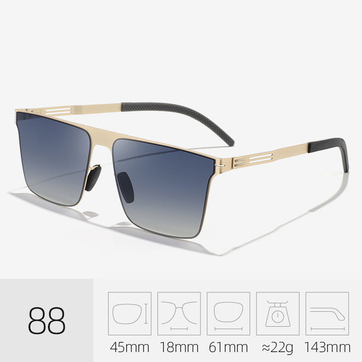Modern Square Frame Sunglasses Stornfield