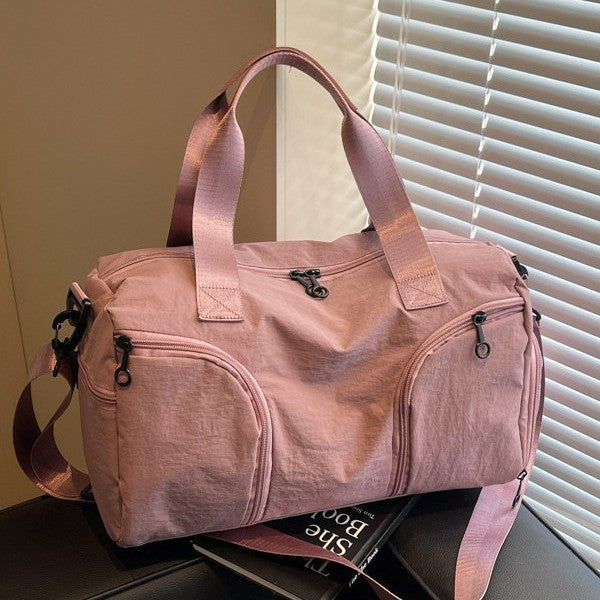 Multi-Pocket Fitness Duffel Bag