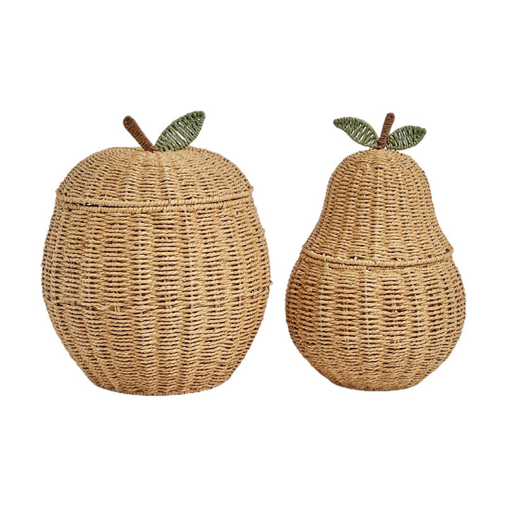 Decorative Woven Fruit-Shaped Storage Basket Stornfield
