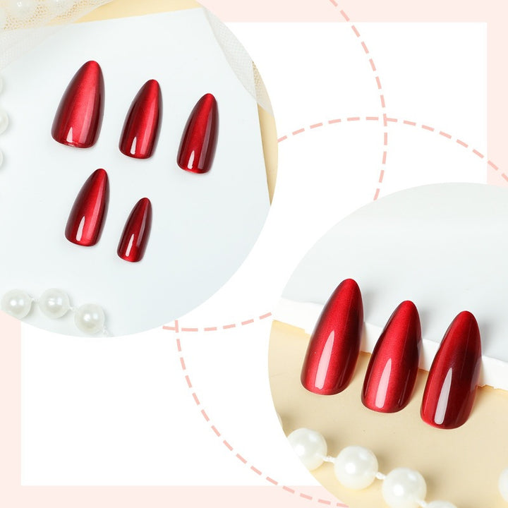 Acrylic Nail Set with Glossy Effect Stornfield