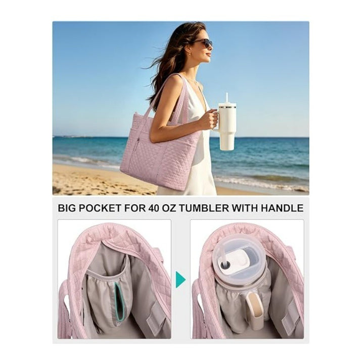 Practical tote bag with removable organizer Stornfield