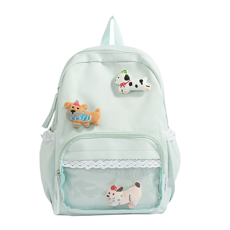 Cute Animal-Themed Embroidered Backpack Stornfield