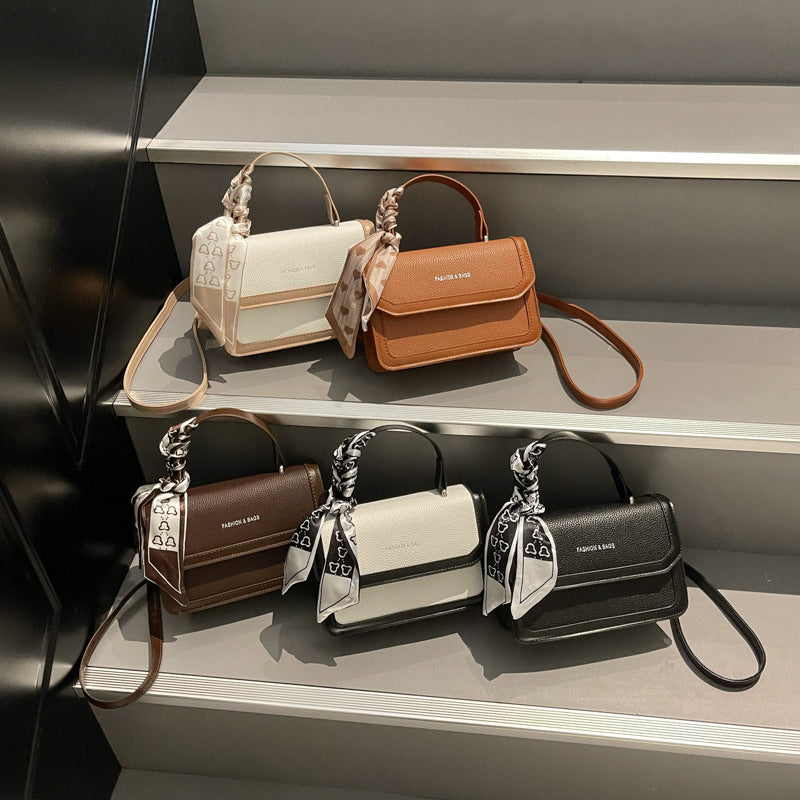 Structured Crossbody Satchel