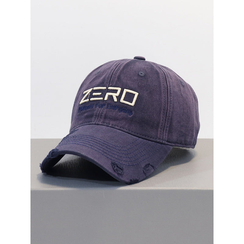 Men's Distressed Cotton Baseball Cap Stornfield 1784270076