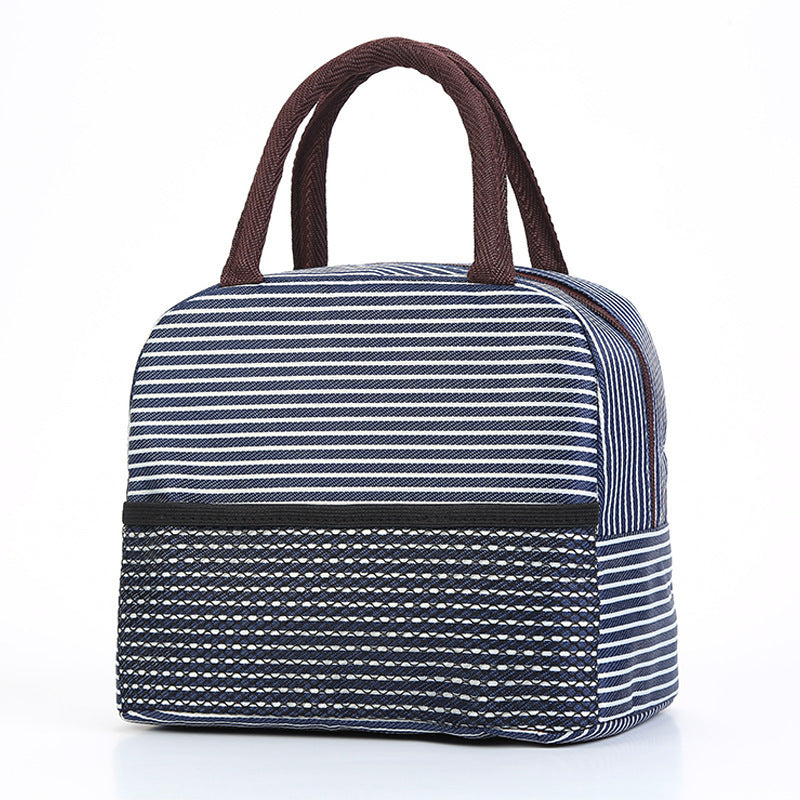 Insulated Striped Lunch Bag Stornfield