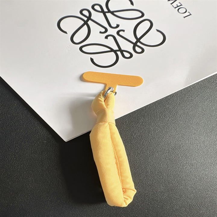 Decorative Soft Fabric Keychain Holder Stornfield