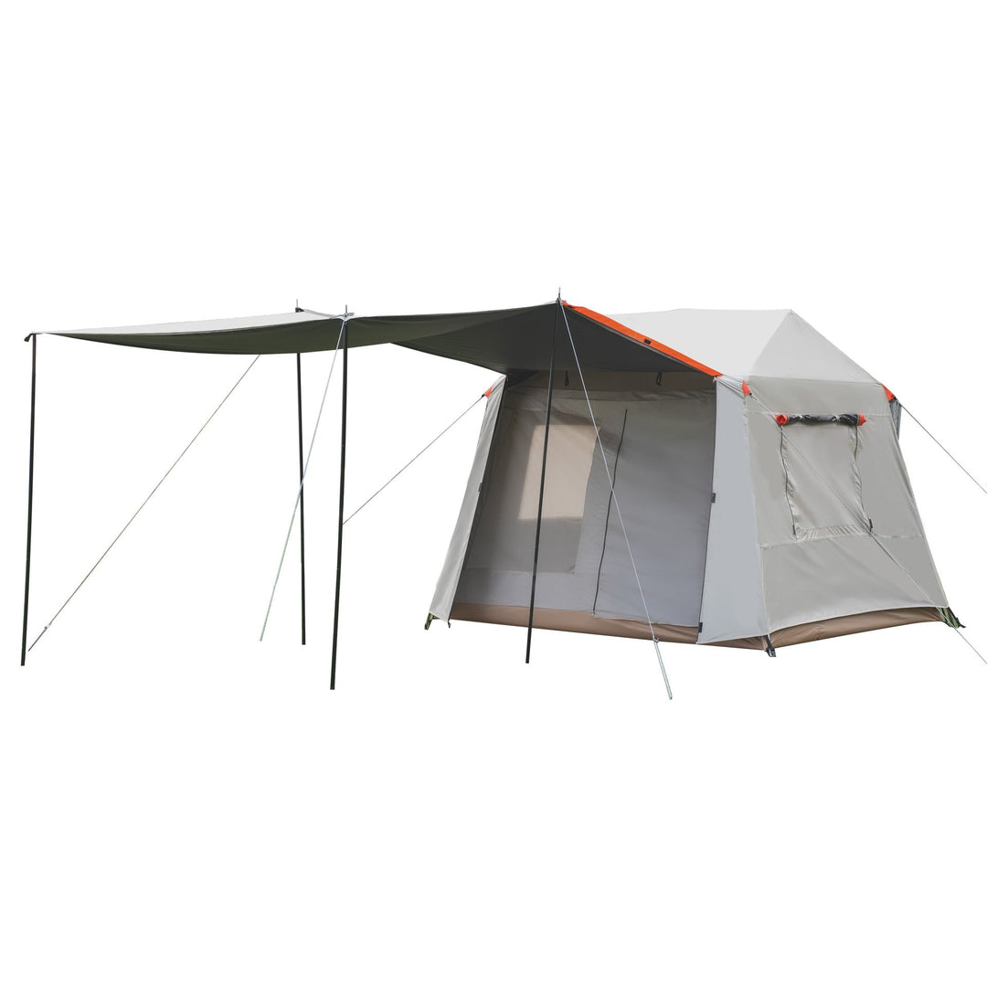 multi-section folding tent support poles Stornfield