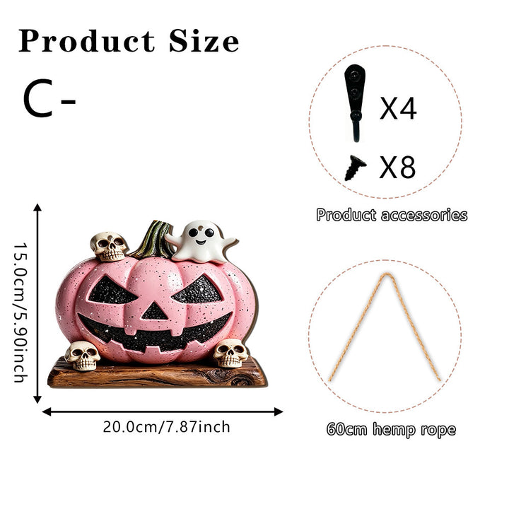 Halloween decorative figure with witch motifs Stornfield