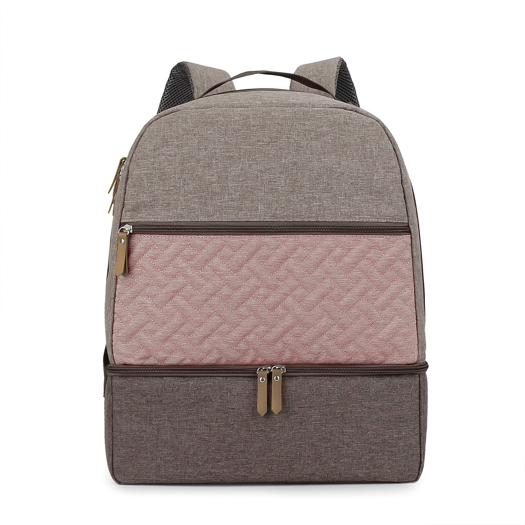 Backpack with Floral Pattern and Separate Compartment Stornfield