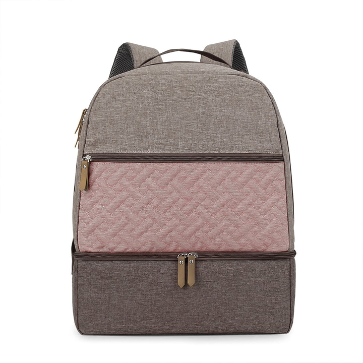 Backpack with Floral Pattern and Separate Compartment Stornfield