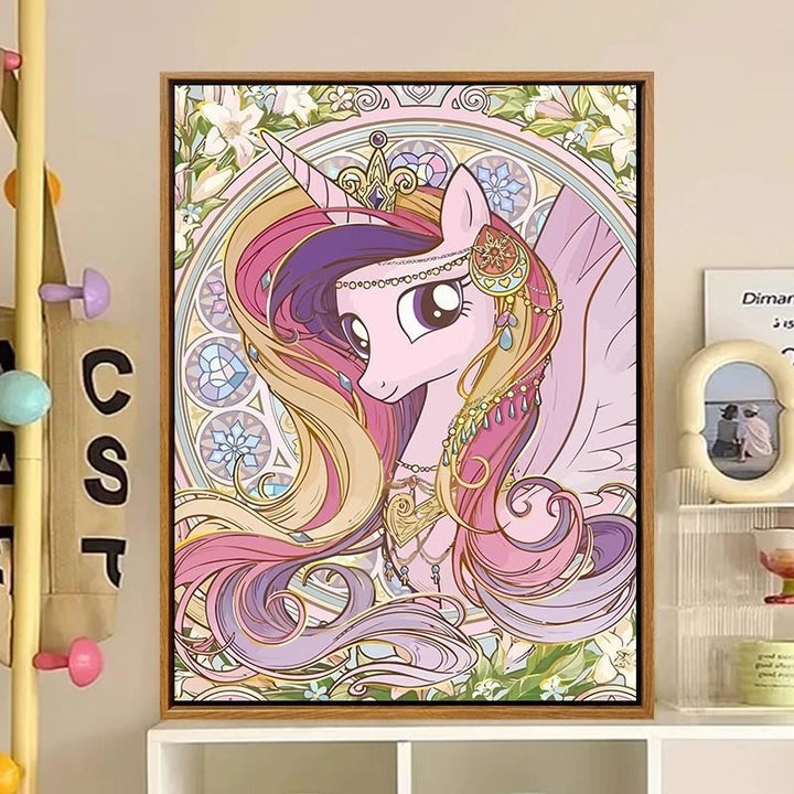 Cartoon-Inspired Fantasy Character Canvas Art Print Stornfield