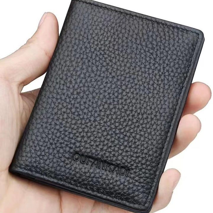 RFID-Blocking Leather Card Holder Stornfield