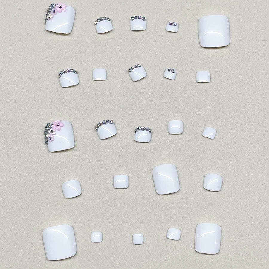 Deluxe Decorative Gel Toe Nail Art Enhancements Stornfield