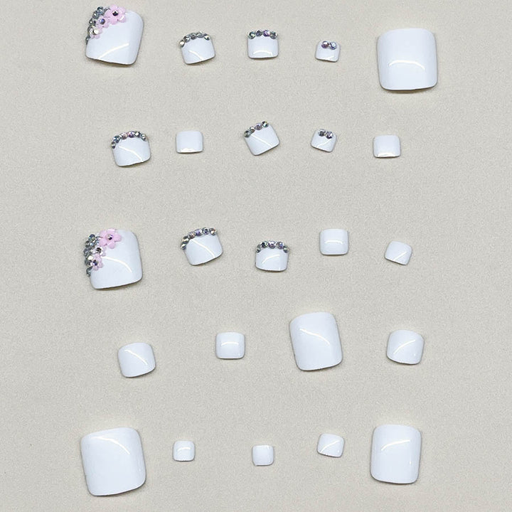 Deluxe Decorative Gel Toe Nail Art Enhancements Stornfield